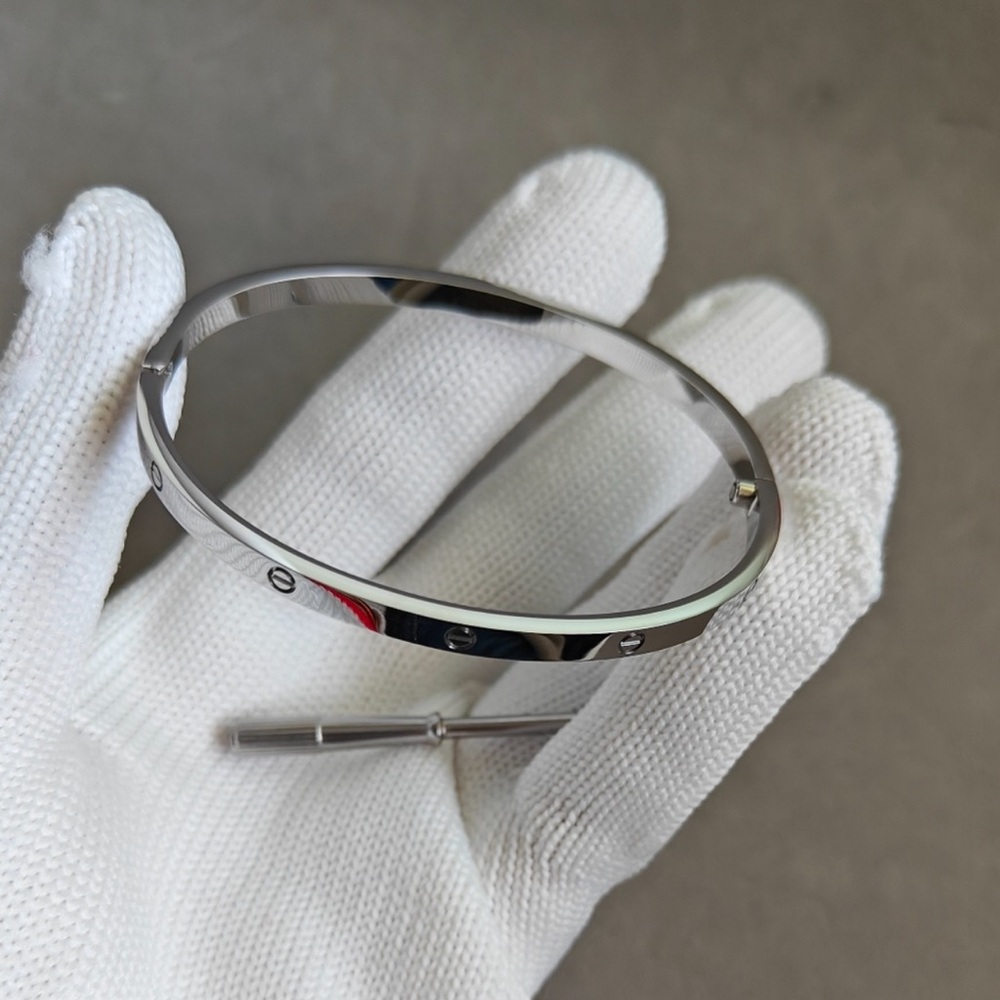 ❤️Love bracelet white Gold Bangle Bracelet with Screwdriver Unisex